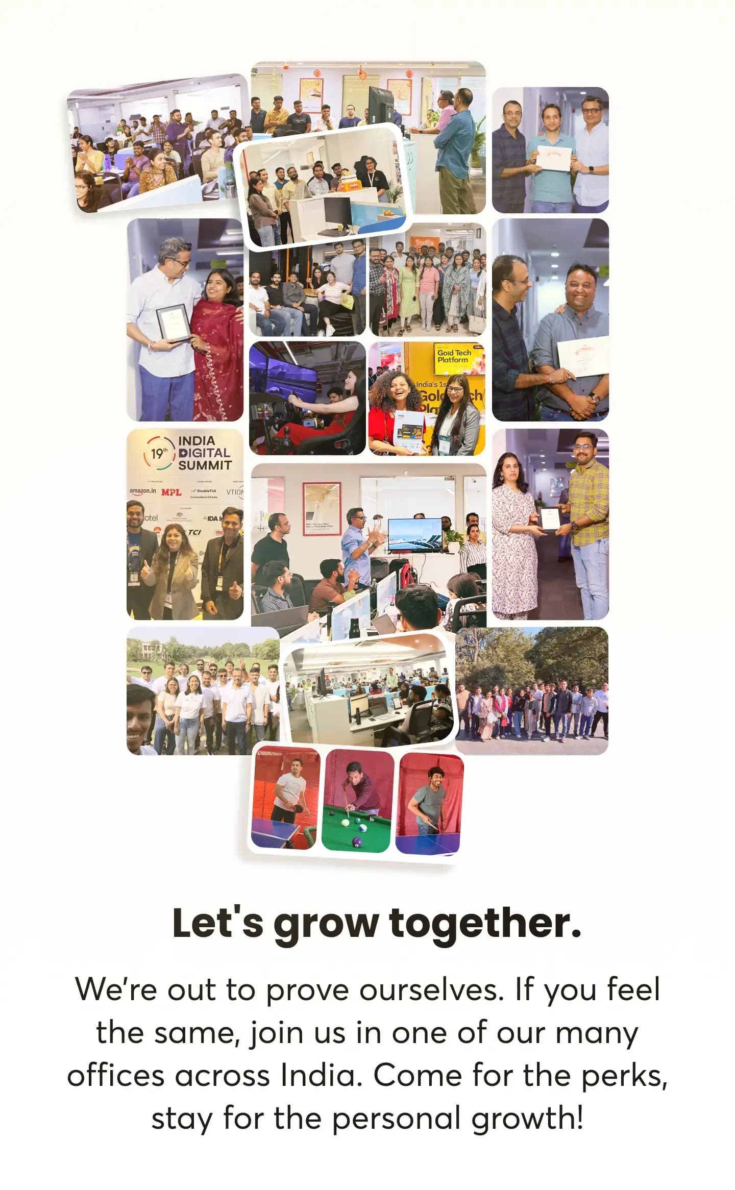 India Gold Careers - Let's Grow Together
